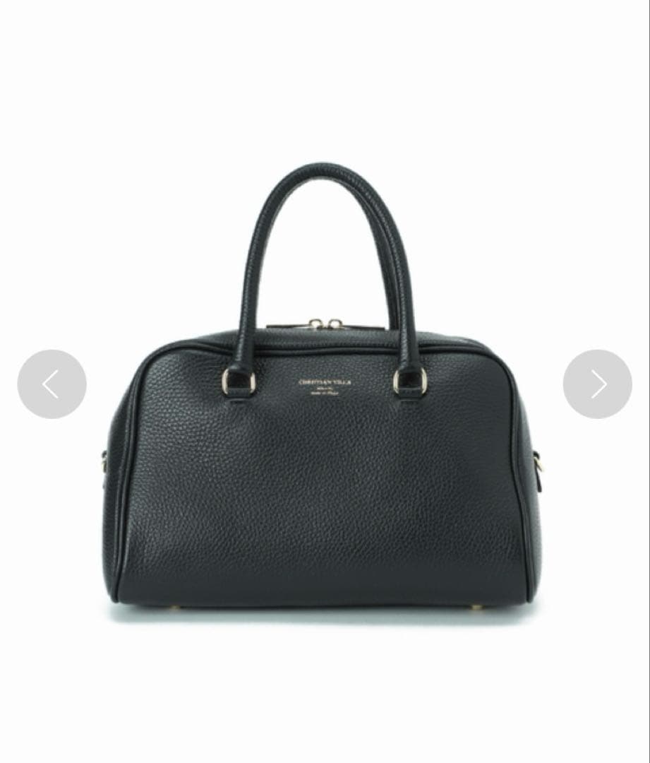 美品【CHRISTIAN VILLAクリスチャン ヴィラ】2WAYボストンバッグ