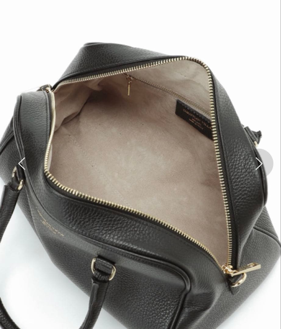 美品【CHRISTIAN VILLAクリスチャン ヴィラ】2WAYボストンバッグ