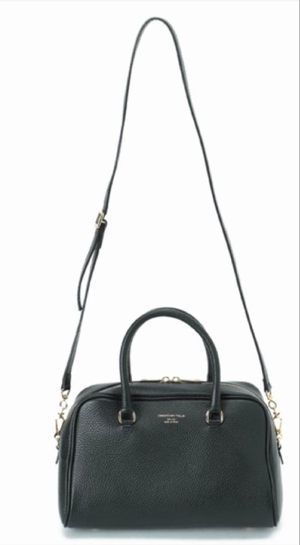 美品【CHRISTIAN VILLAクリスチャン ヴィラ】2WAYボストンバッグ