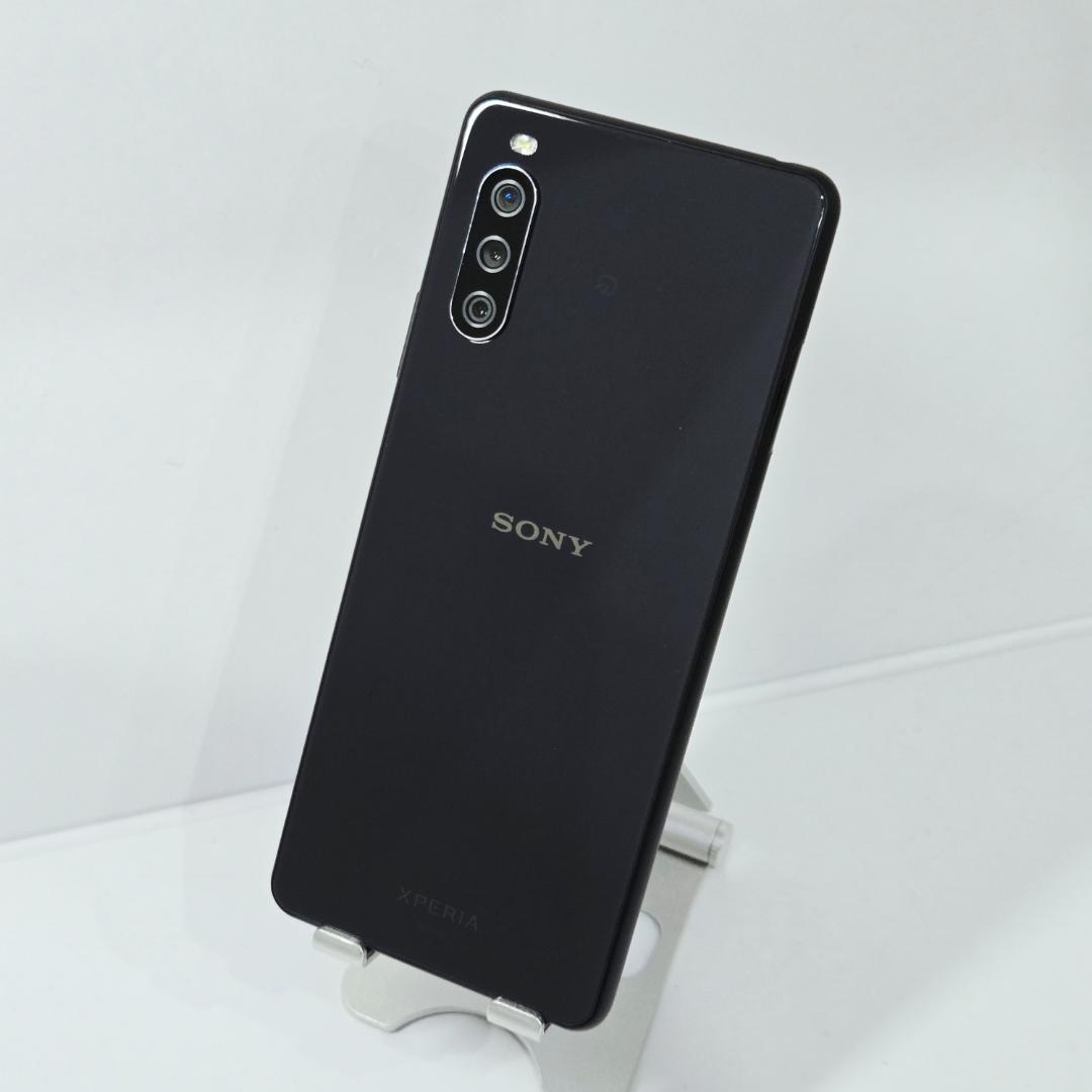 06 Xperia 10 ⅲ ブラック SIMフリー