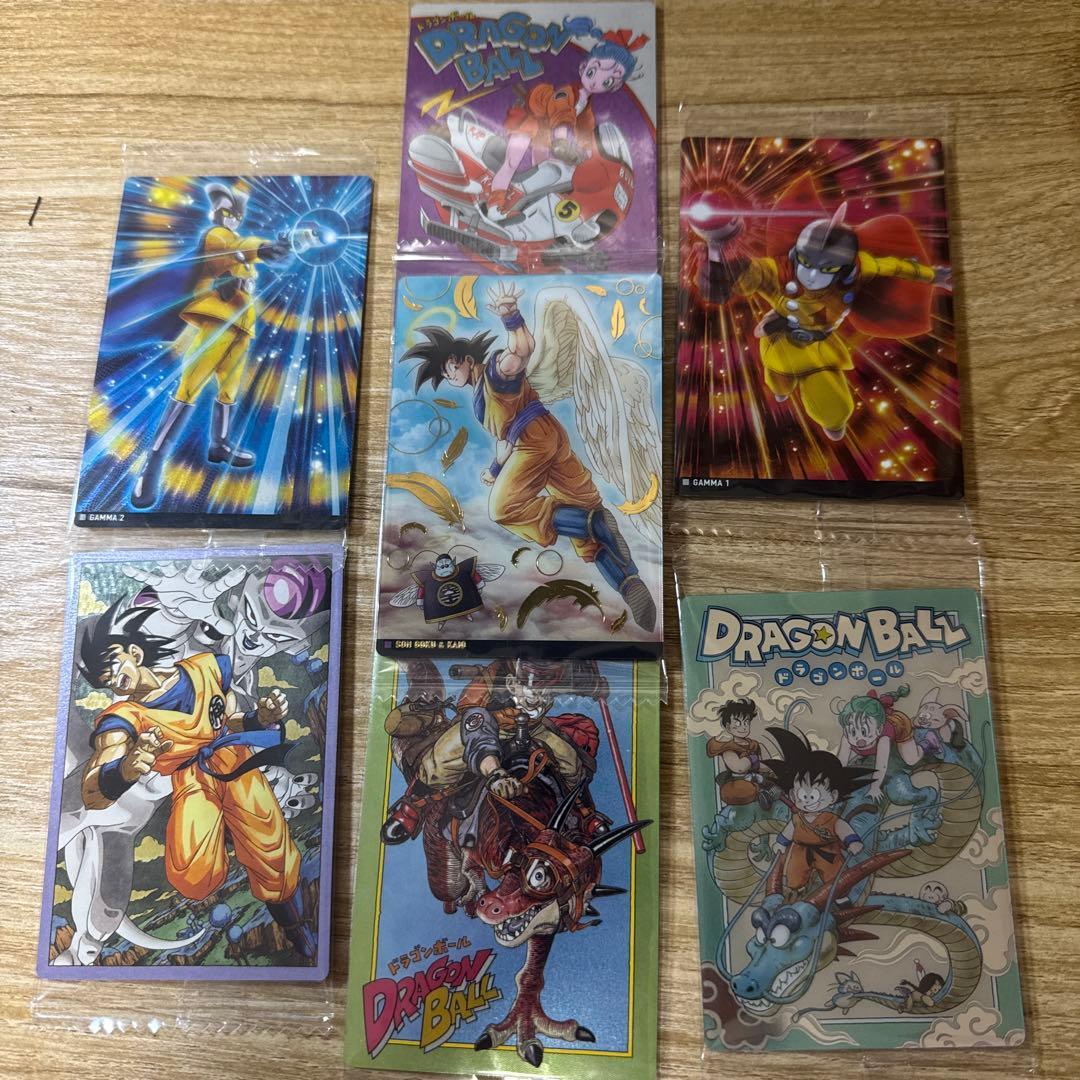 ドラゴンボール イタジャガ 7枚セット シークレット、コンセプトレア、ノーマル