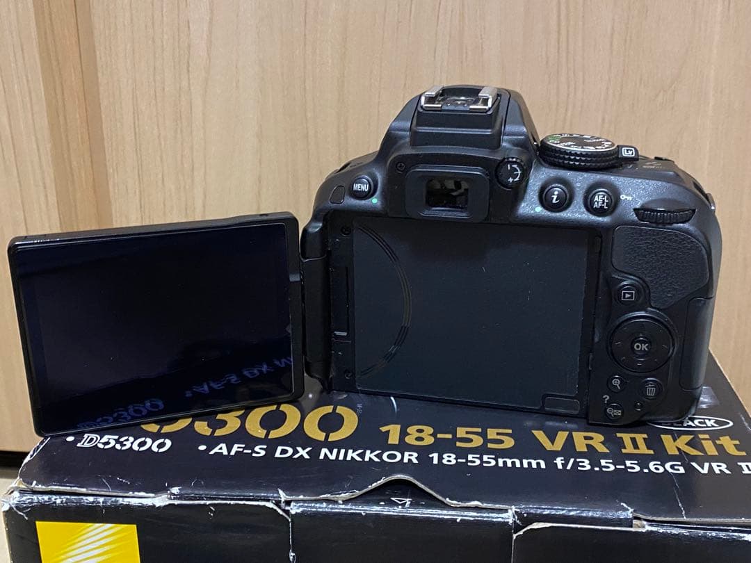 中古品 NIKON D5300 18-55 VRII kit(BRACK)