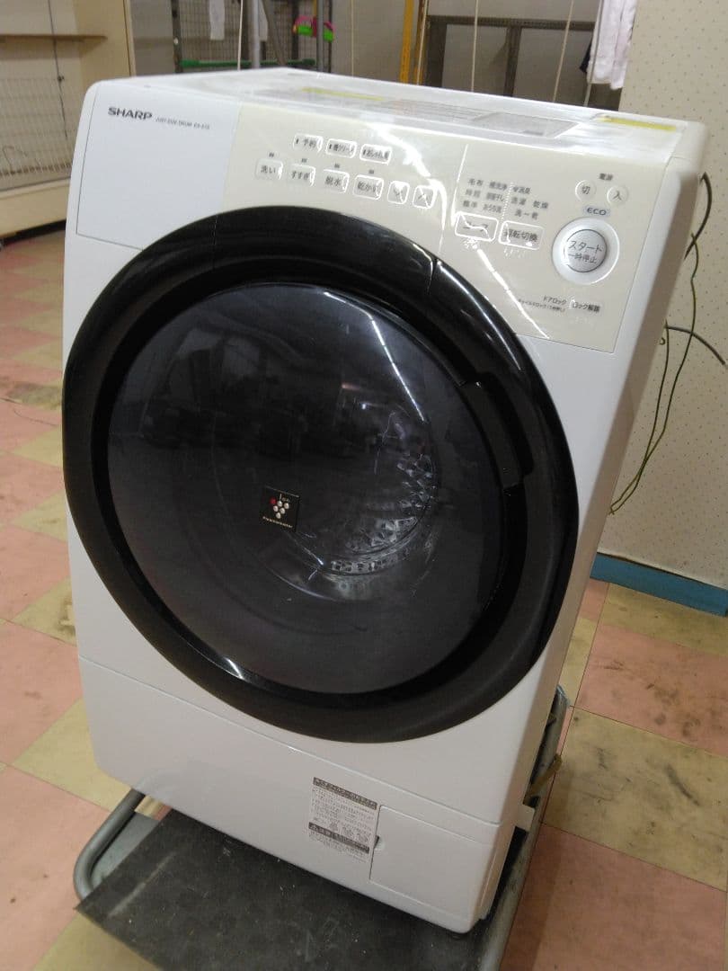 シャープ ドラム式洗濯乾燥機 ES-S7E-WL
