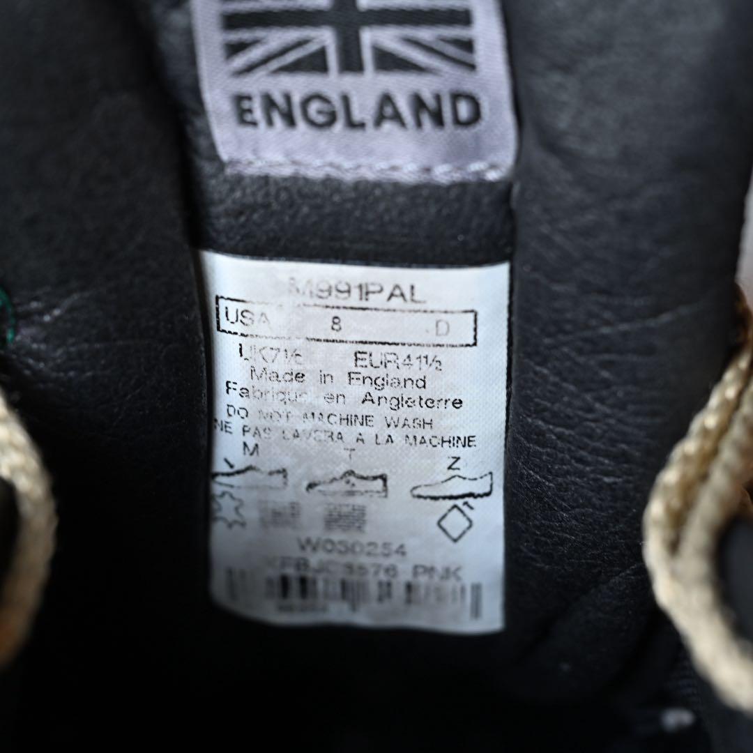 美品 Palace × New Balance 991