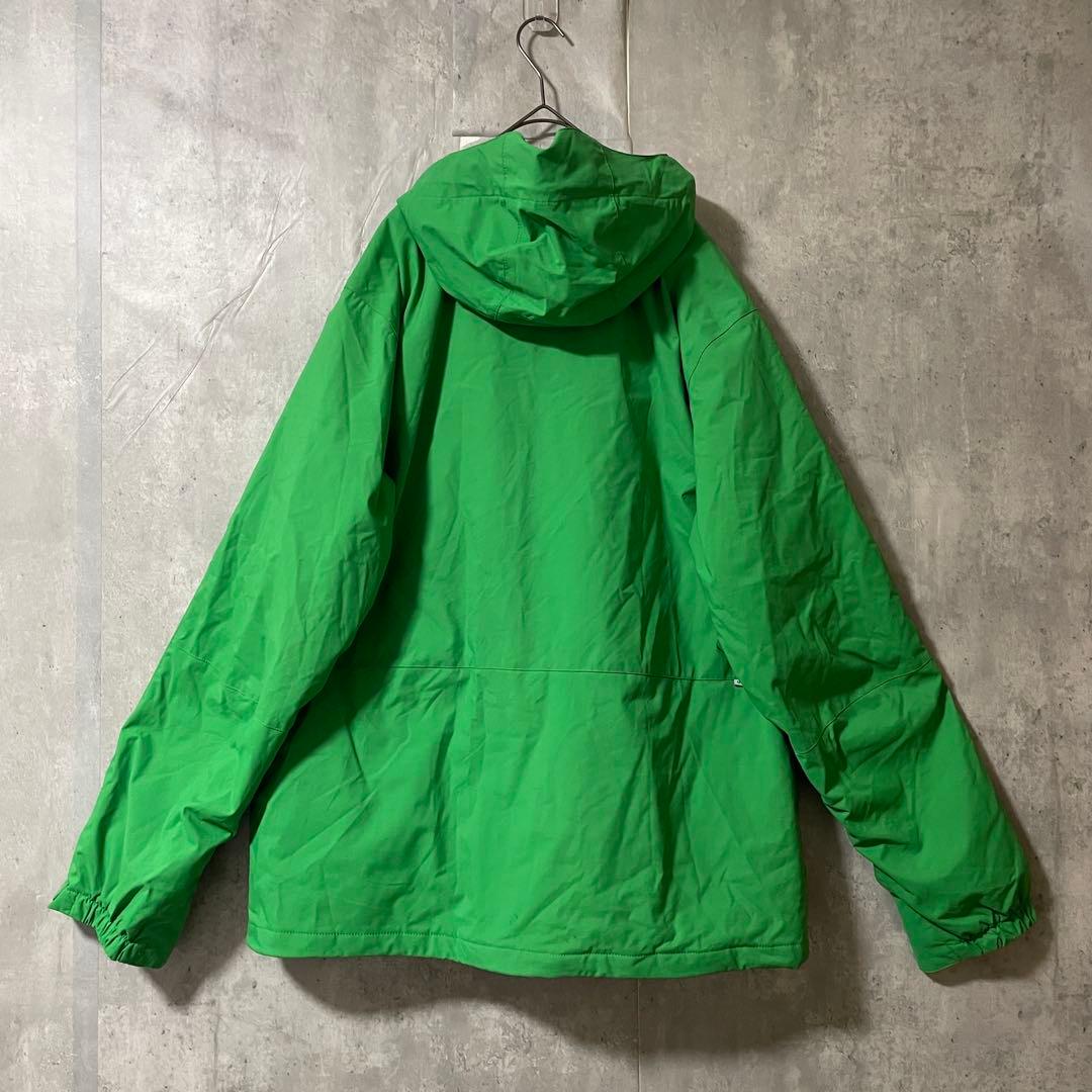 Burtonバートンスキーウェアスノーボードジャケットパーカーフード付緑グリーン