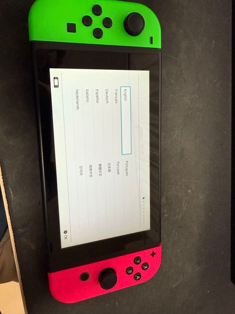 Nintendo Switch ネオンピンク/グリーン 本体、ドック、プロコン
