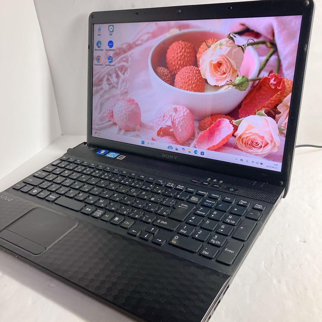 WEBカメラ搭載　 サクサクSSD win11 VAIOノートPC