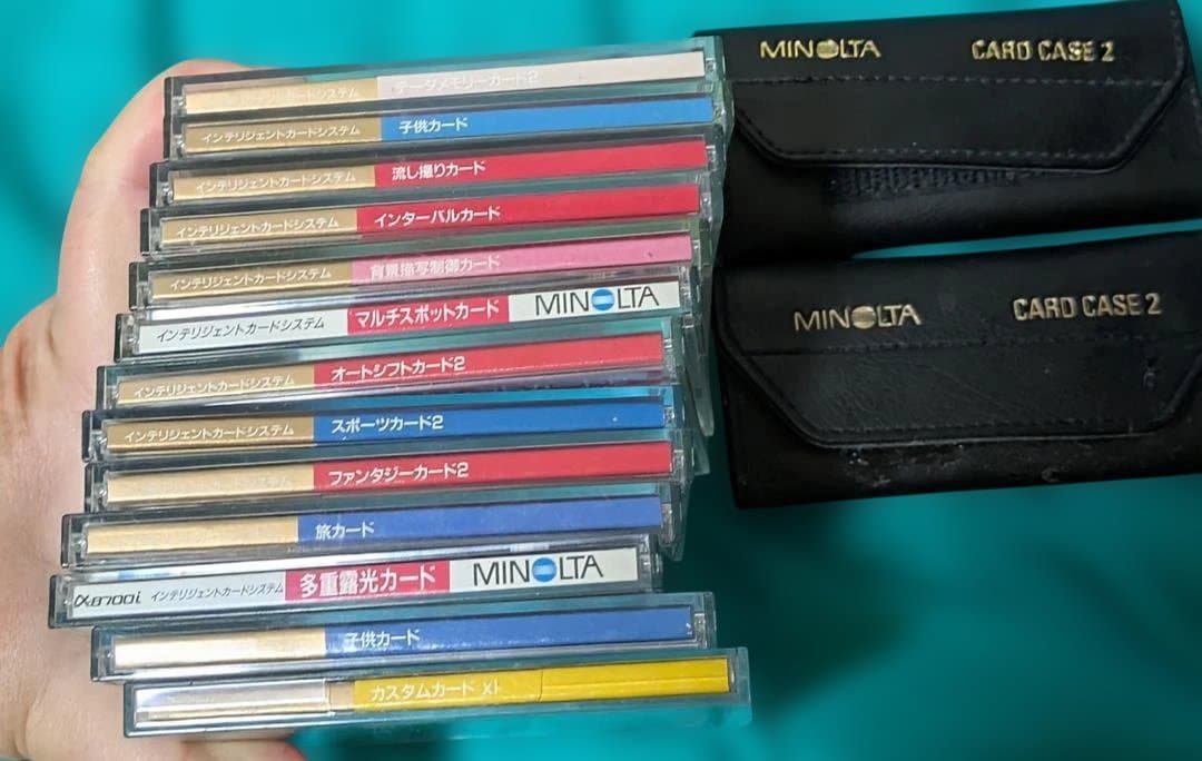 極美品フル minolta α7xi インテリCD 21枚 xiレンズ5本セット