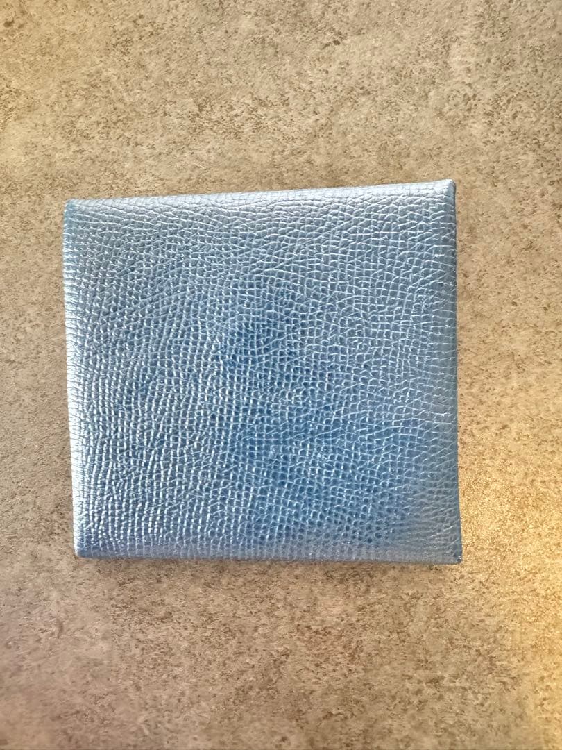 HERMES エルメス　ケース　バスティア　ネイビー