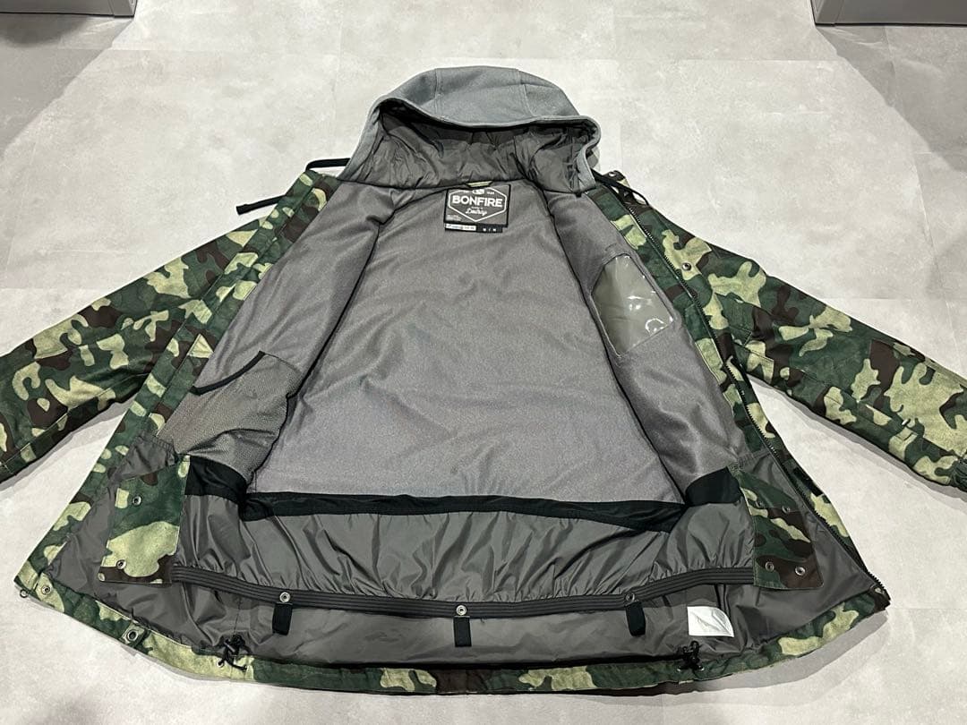 【kf】bonfire×JACKFROST13スノボ ビブパン ウエア M