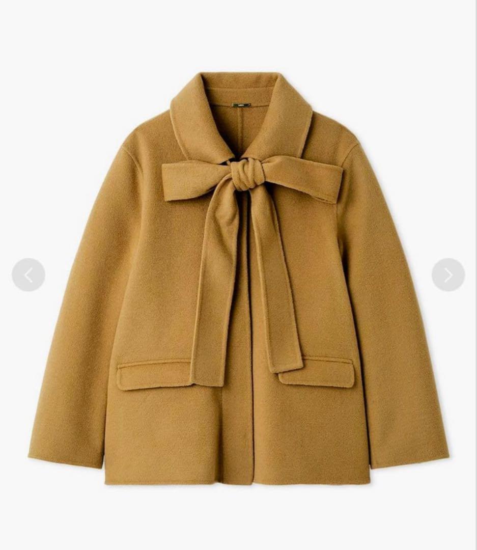 スナイデル　リバーリボンジャケット　キャメル