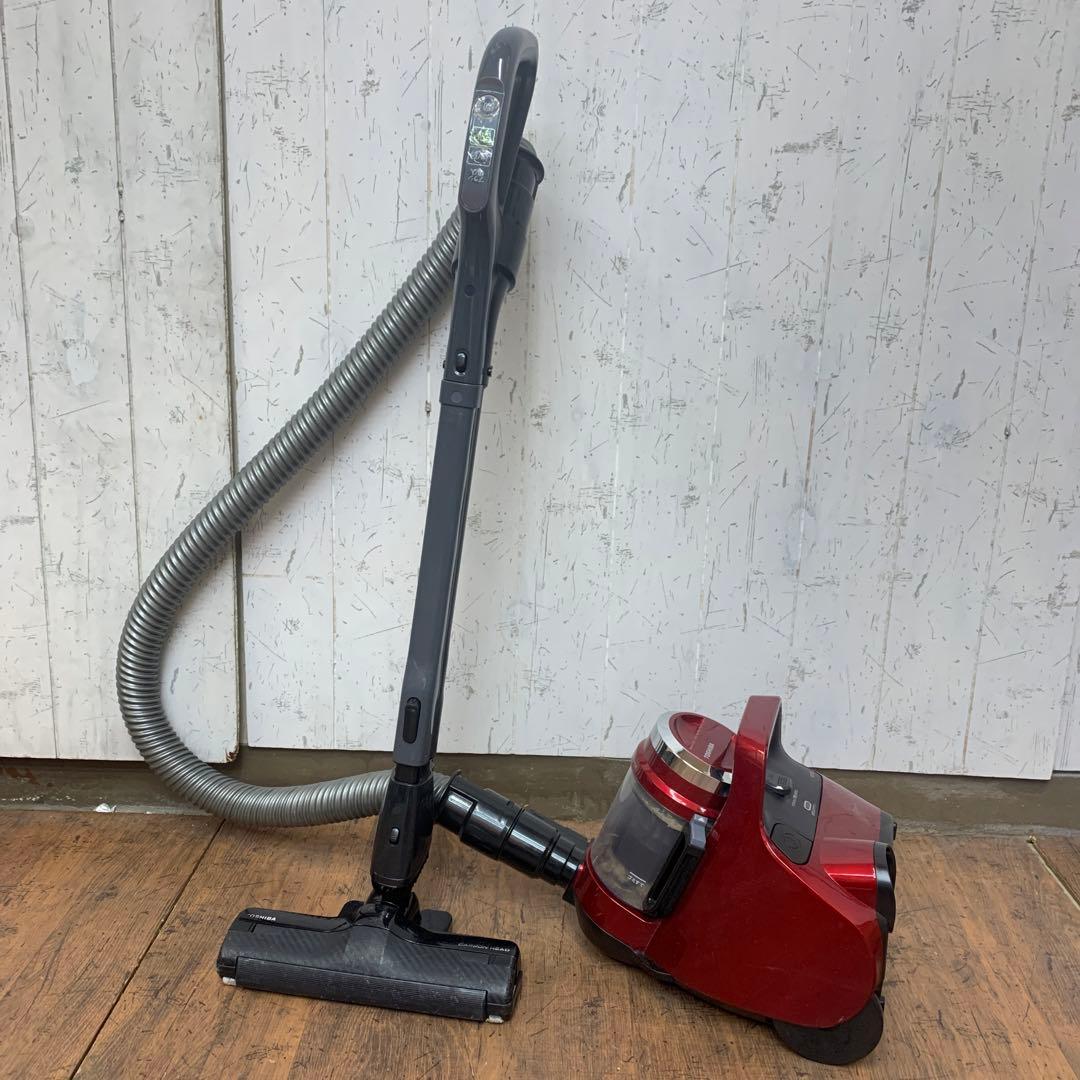 B-壁 【吸引力抜群】東芝 サイクロン式 掃除機 トルネオ ミニ VC-C6