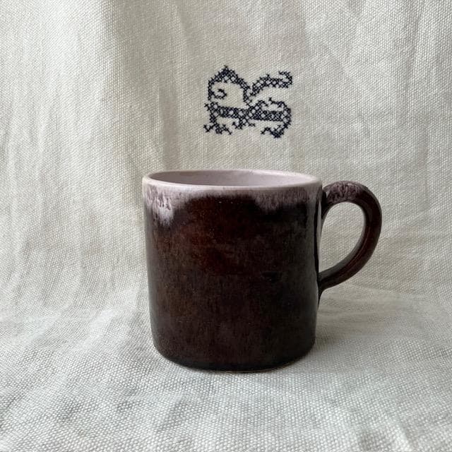 ◆美品◆19世紀キュノワール マグカップ＃オクトゴナルカフェオレボウルムスティエ