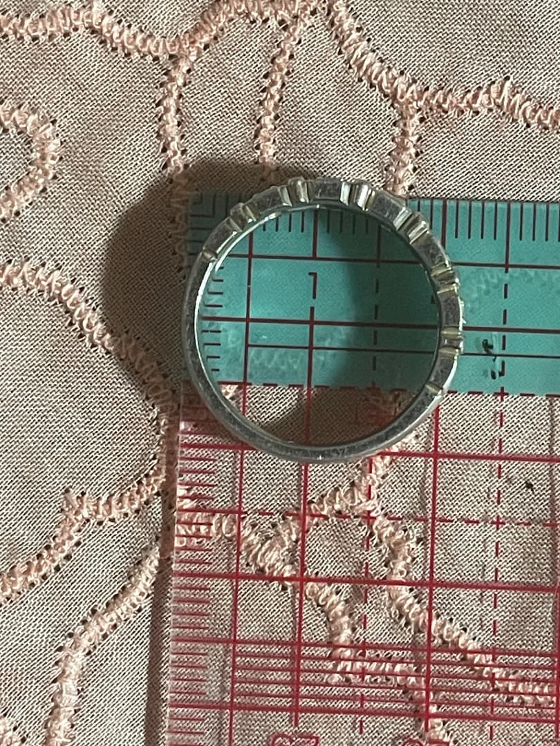 2点目から100円引きさん専用プラチナ900 ダイヤの指輪