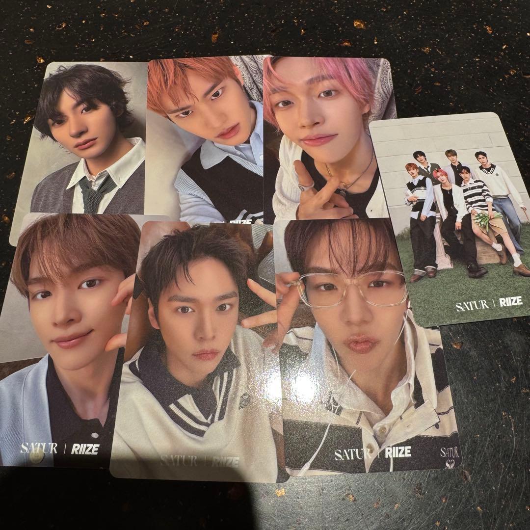 RIIZE SATUR コラボ トレカ セット