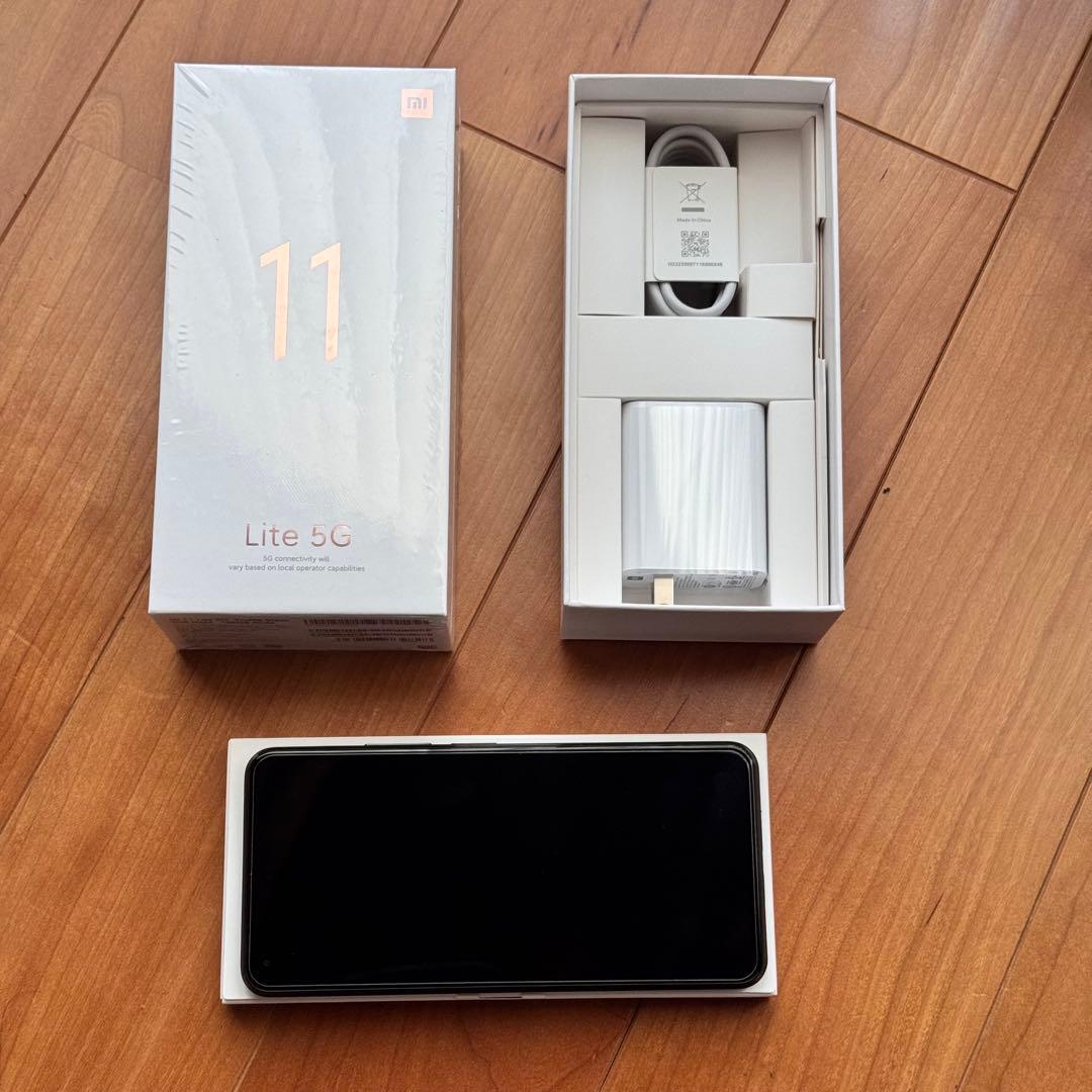 Xiaomi 11 Lite 5G 本体 ブラック