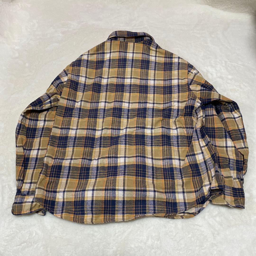 好配色　bigmac ネルシャツ ポルトガル製　ビンテージ