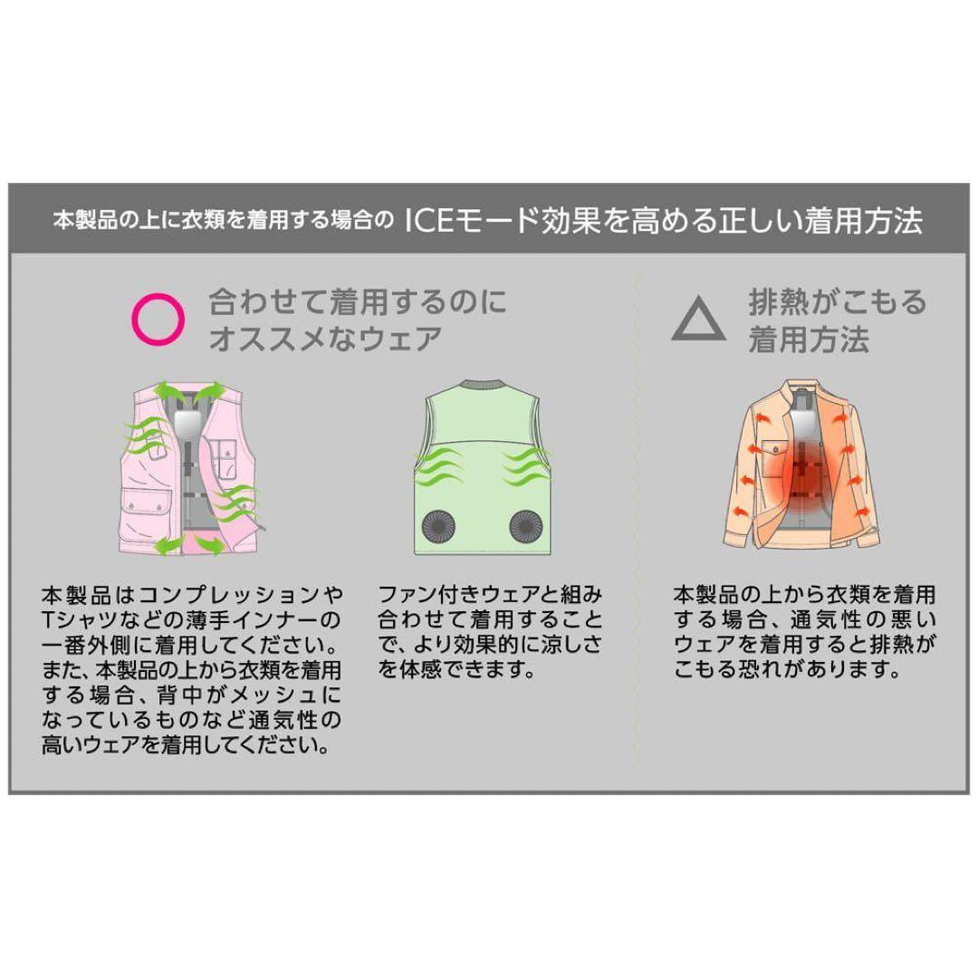 ※アッキー 【限定生産】ワークマン ペルチェベスト