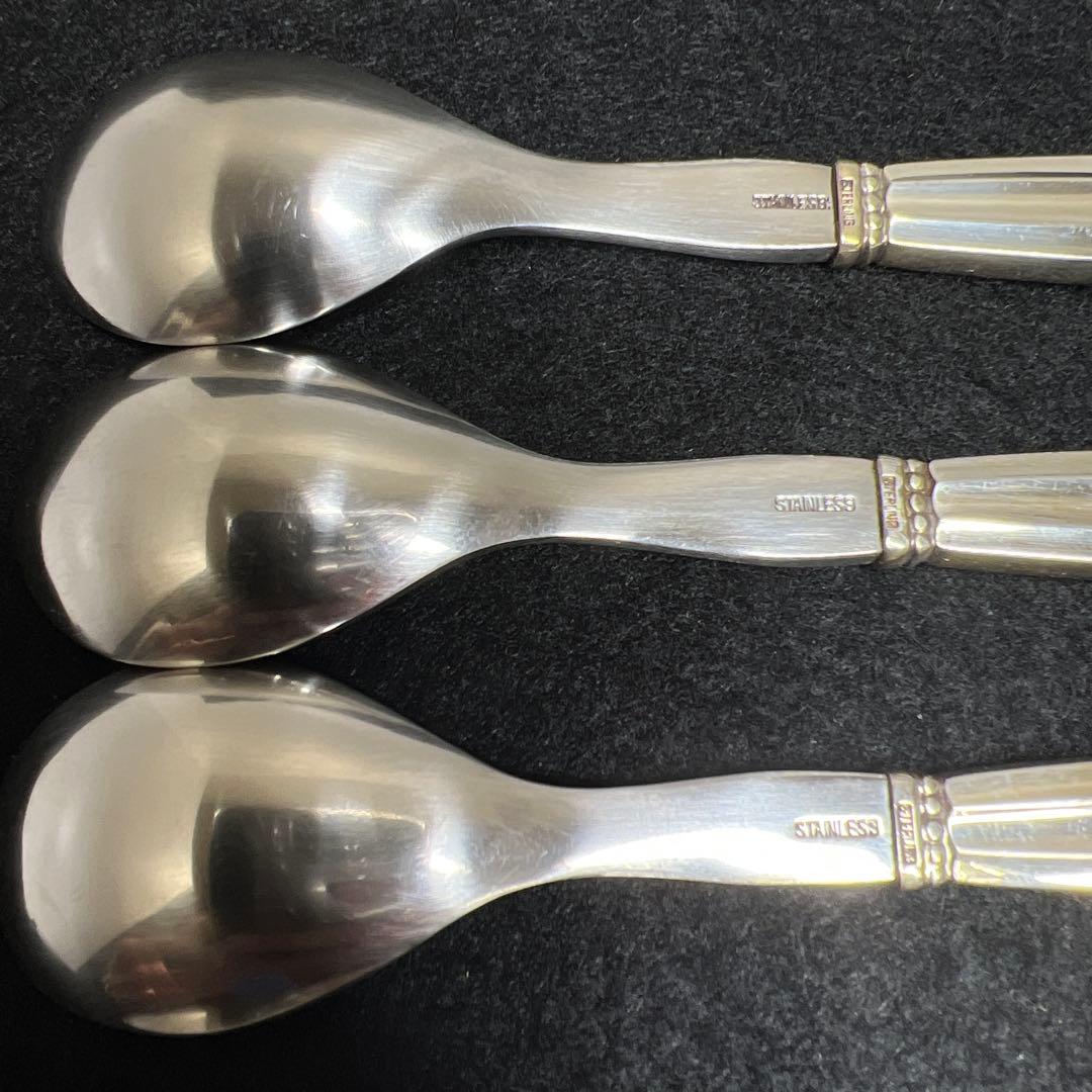 ジョージジェンセン エコーンスプーン6本　130g 東里7-1210☆2F