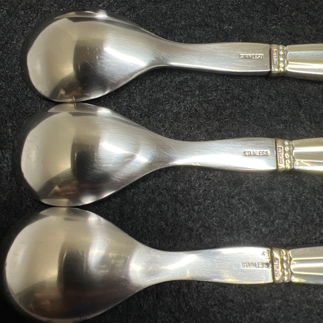 ジョージジェンセン エコーンスプーン6本　130g 東里7-1210☆2F