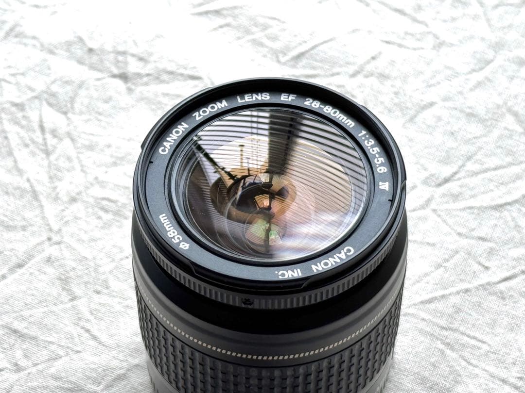⌘完動品！ 作例あり 電池付き！Canon EOS 55 ズームレンズセット⌘