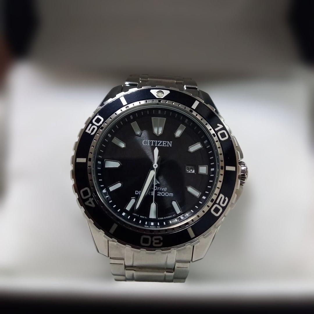 最終価格　BN0190-82E　エコドライブ ダイバーズ　ソーラー　美品