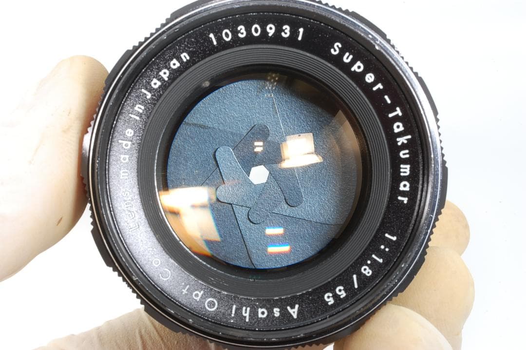 【完全整備品　初期　フレアー】Super Takumar 55mm f1.8 *