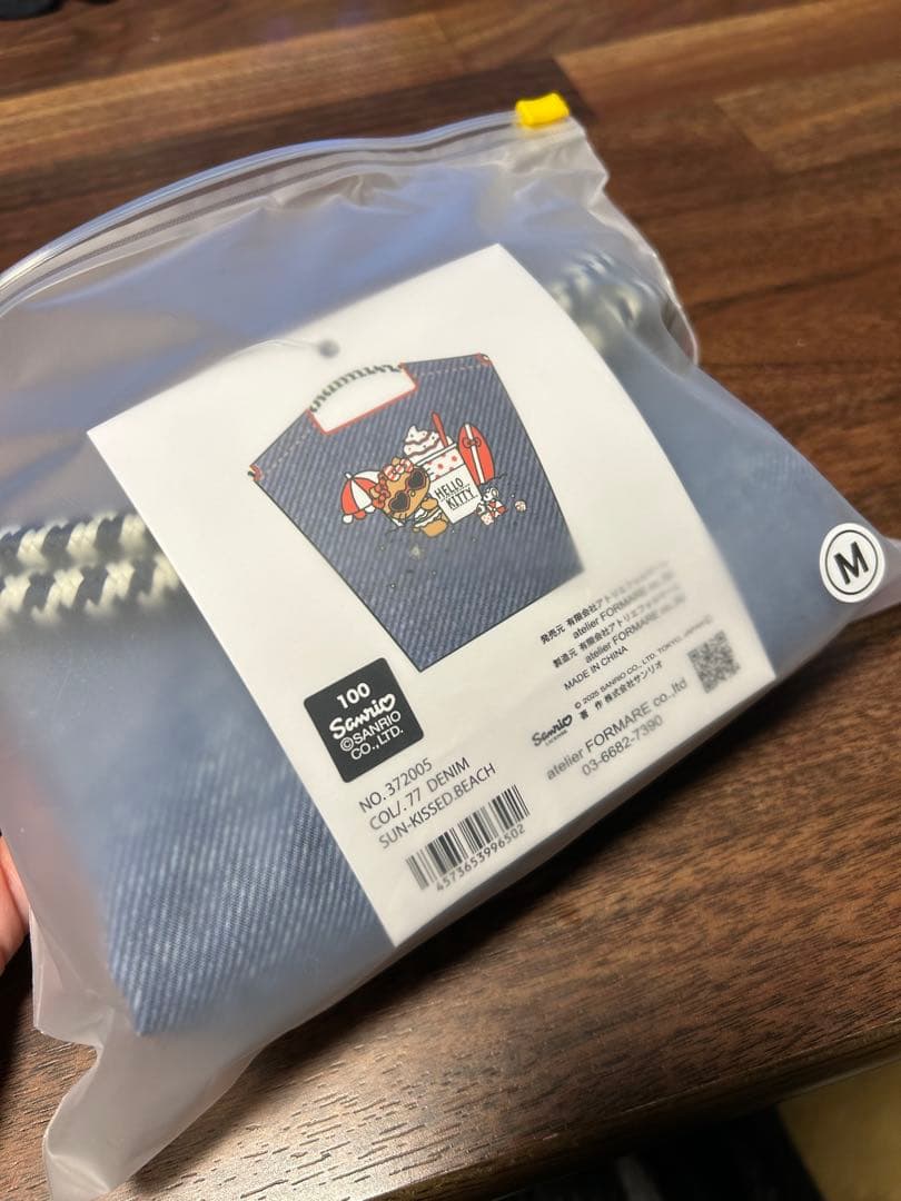 【未使用】ball&chain日焼けキティBEACH (M) DENIM デニム