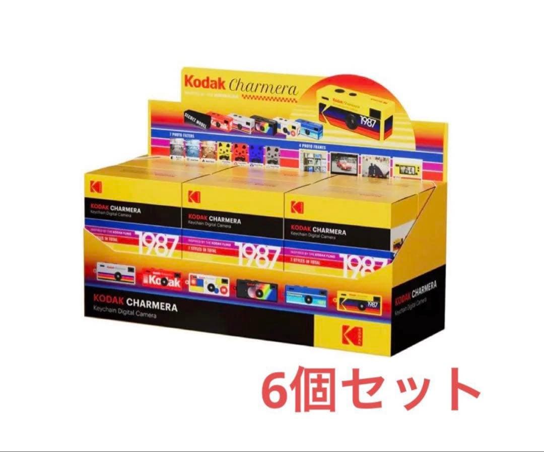1カートン　6個　Kodak Charmera コダック　チャーメラ　トイカメラ