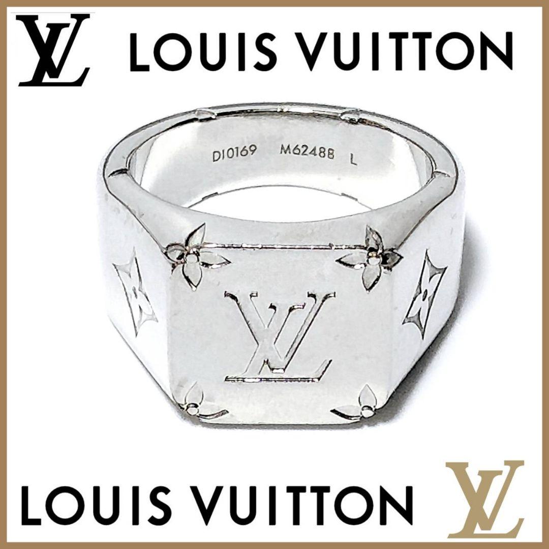 LOUIS VUITTON ルイ ヴィトン✦シグネットリング✦L 21号美品