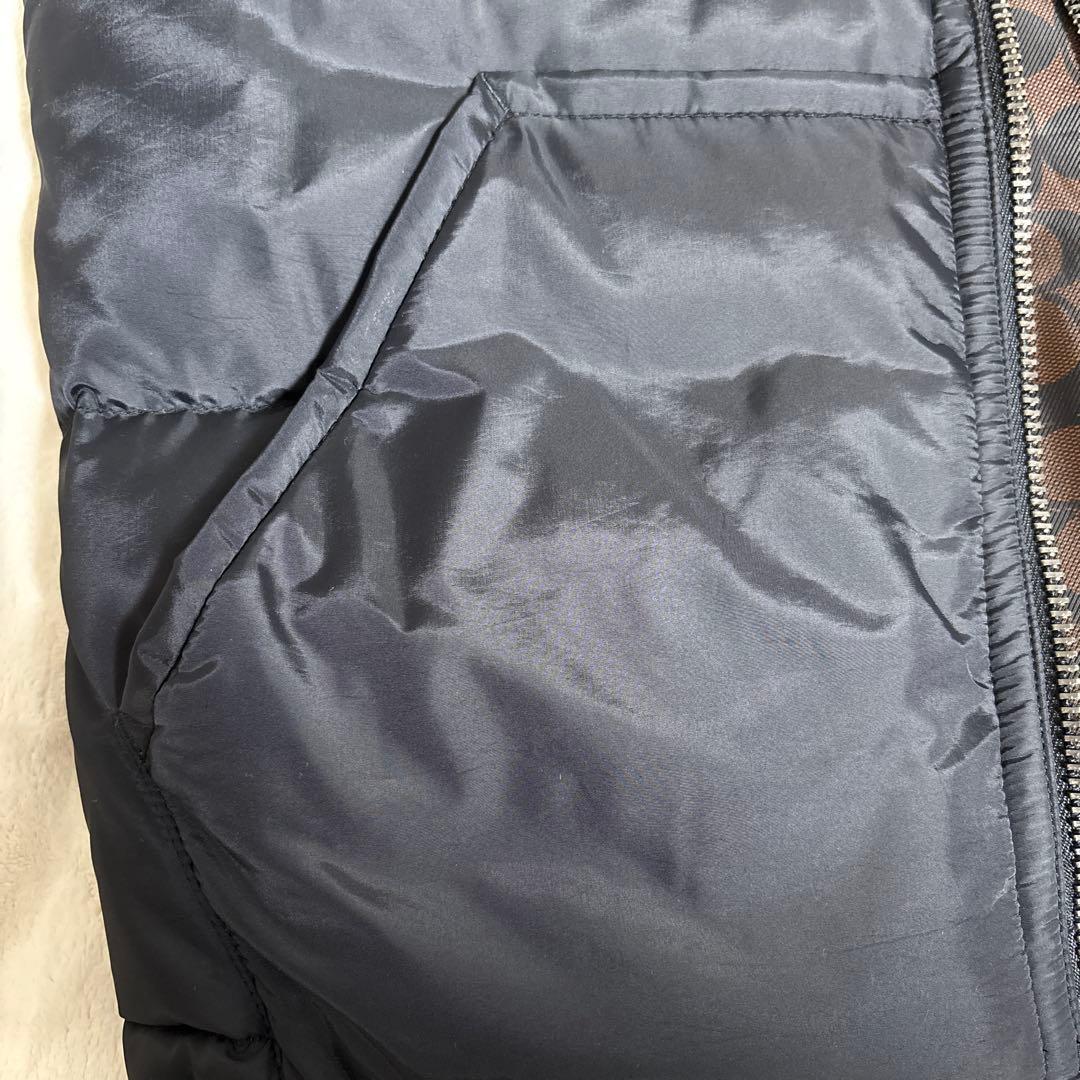 COACHブラックダウンベスト