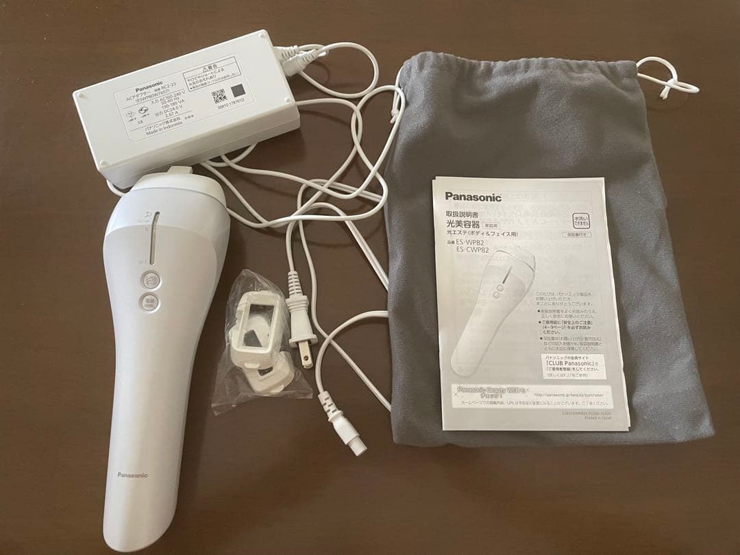 Panasonic 光脱毛器 ES-WP82 箱なし