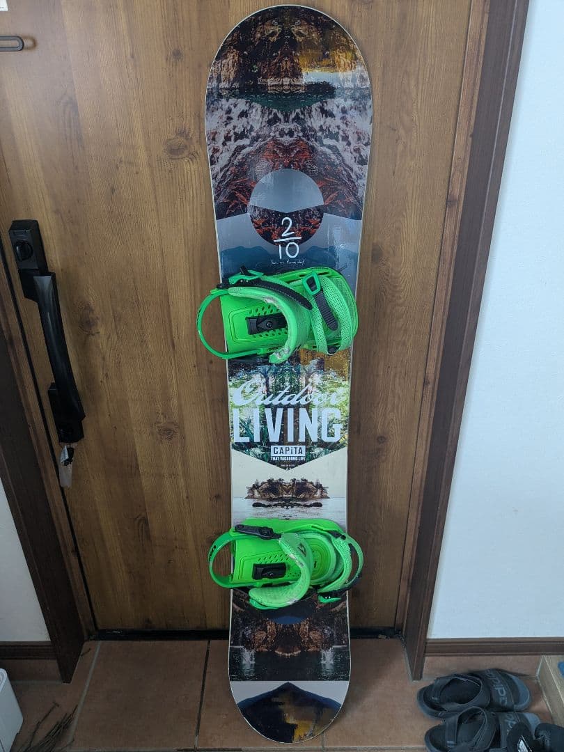 CAPITA スノーボード ビンディング付き