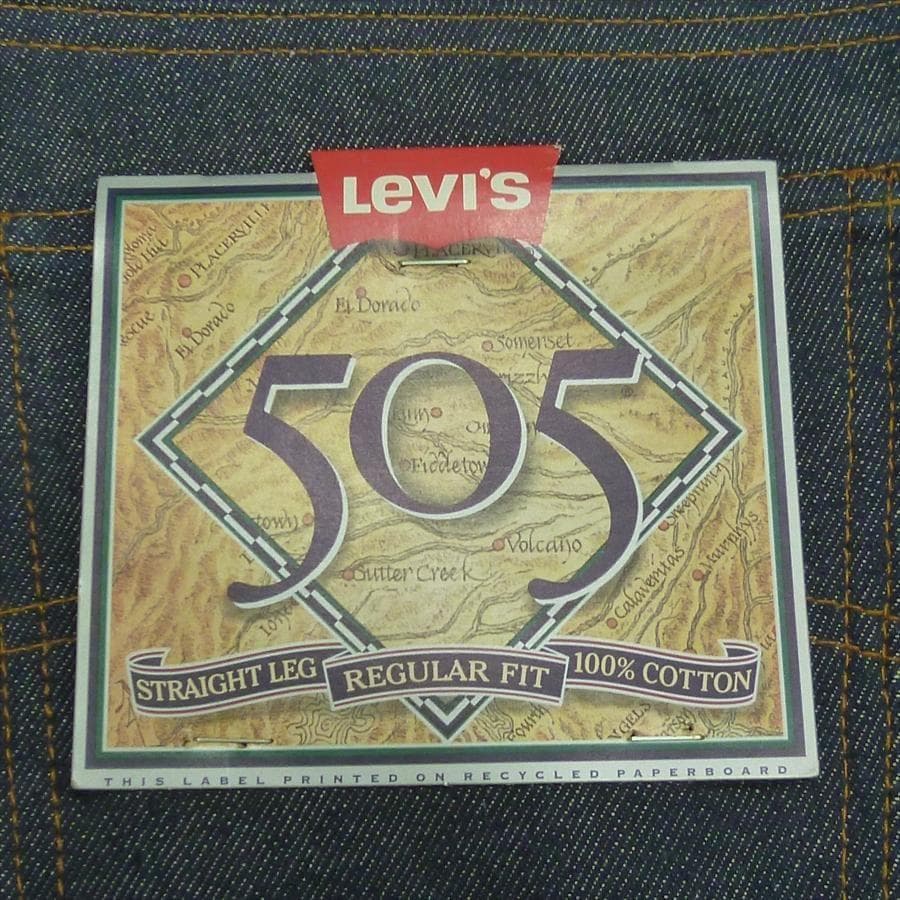 LEVI’S 505 W42L30 リジッド / Made in USA