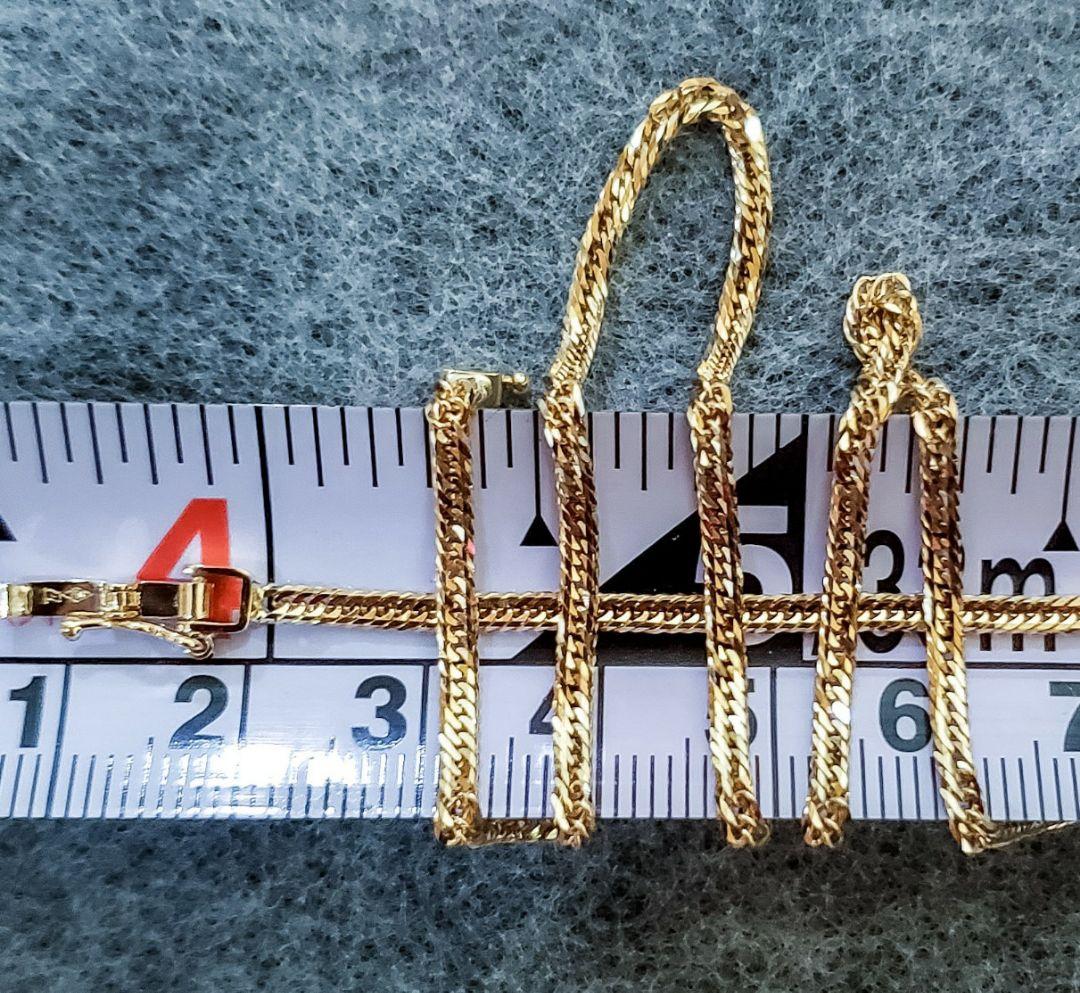 【18金12面トリプル❇ 新品❇】約7,8g✴喜平ネックレス50cm❕証明書付