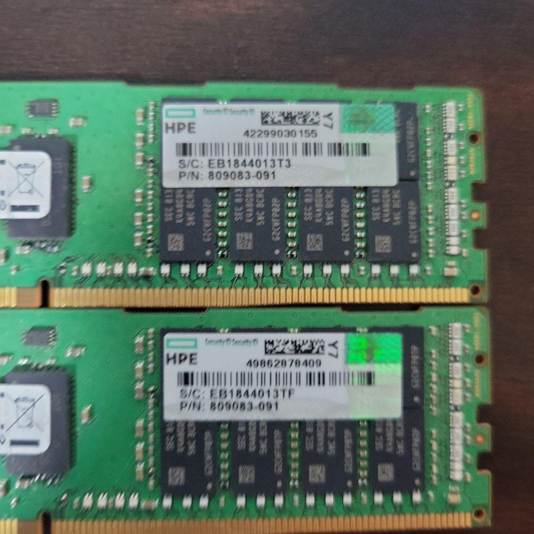 32GB DDR4 2400MHz メモリ