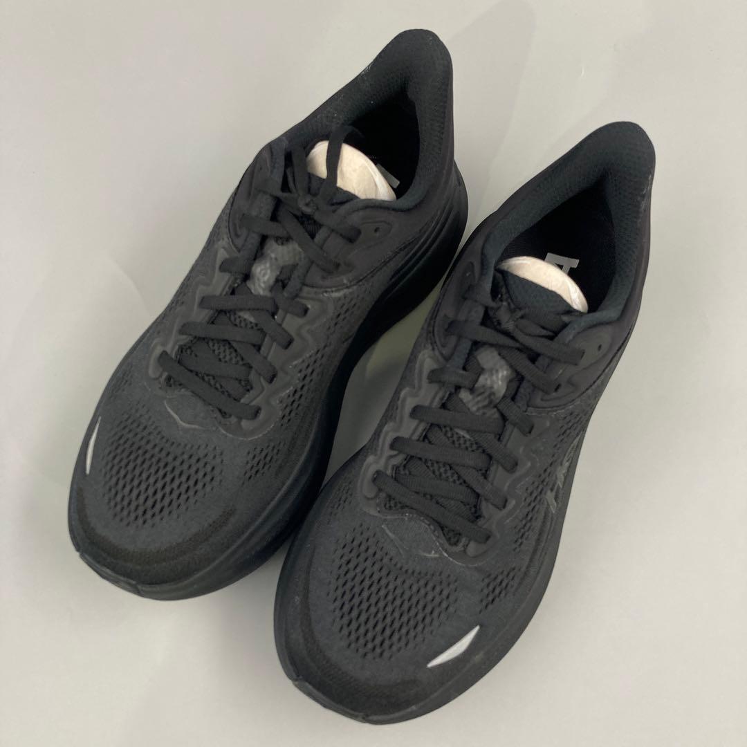 ★HOKA BONDI 9 ブラック 9D 【26.5cm】