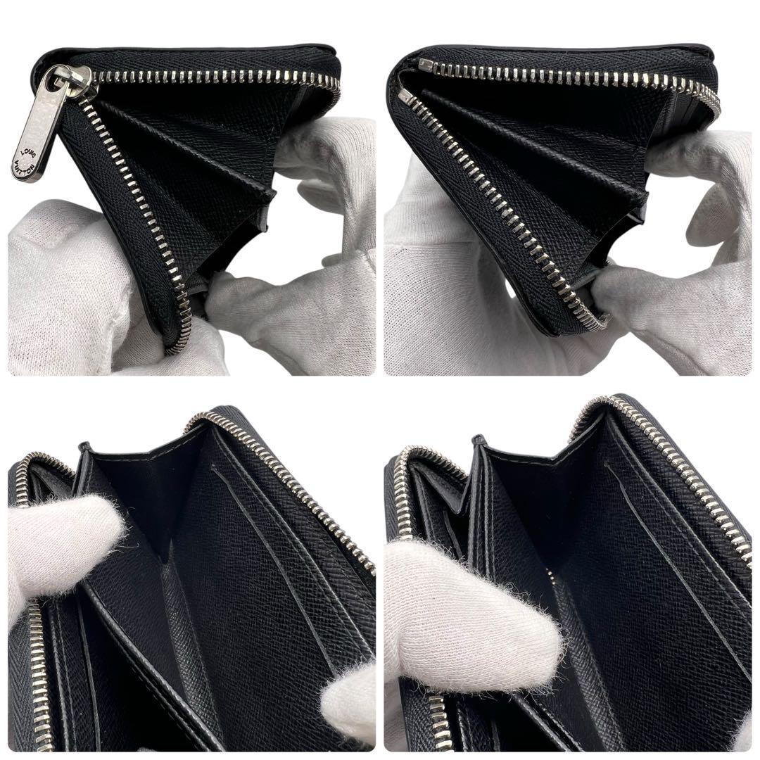 218 たぁぼさん用美品 箱付き ルイヴィトン ダミエグラフィット 小銭入 黒