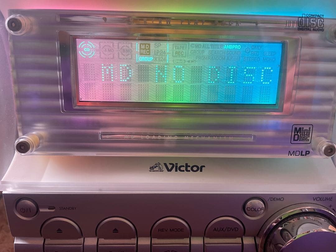 MD コンポ　ビクター　victor UX-Z7MD UX-KZ8MD 平成