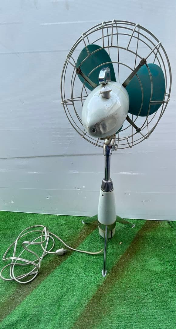 富士扇風機　ロケット型　レトロ　当時物　ヴィンテージ