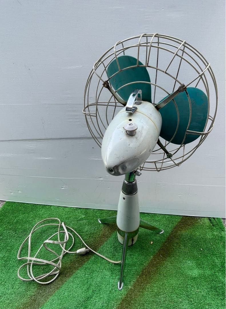 富士扇風機　ロケット型　レトロ　当時物　ヴィンテージ