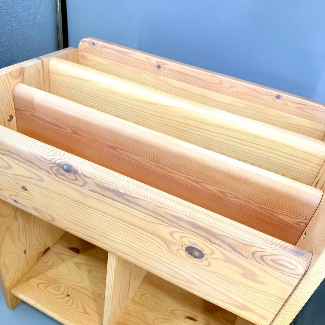 ベネッセ　ブックシェルフ　絵本棚　子どもが伸びる　収納たっぷり　キッズ家具