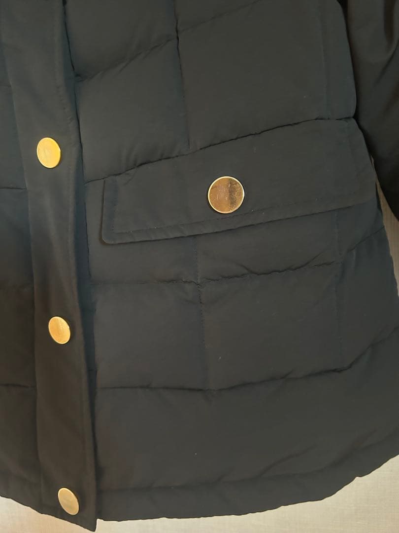 GRACE CONTINENTAL ファー付ショートダウンジャケット