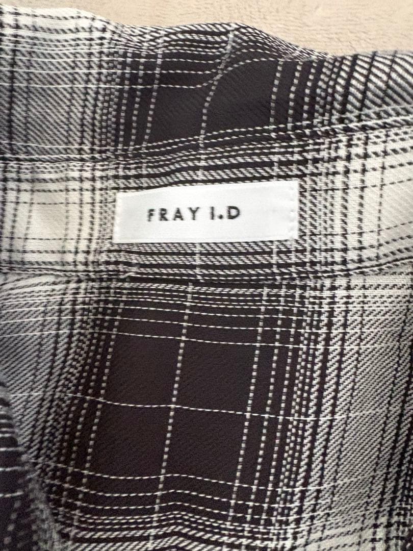 FRAY I.D(フレイ アイディー) 2wayオンブレチェックシャツ