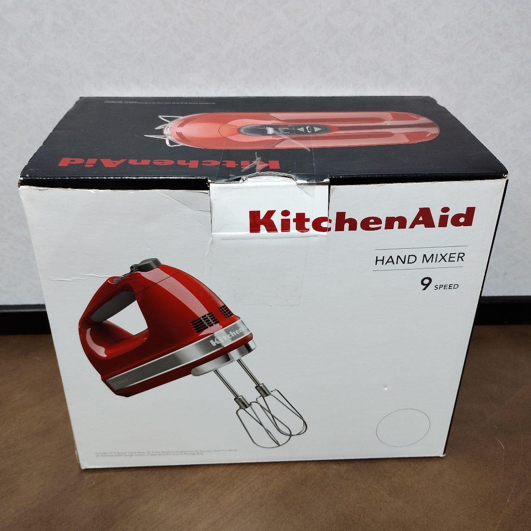KitchenAid ハンドミキサー 9速 9KHM928 キャンディアップル