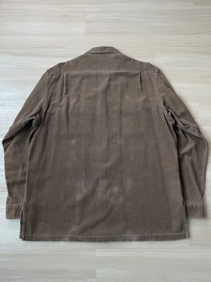 80s ポロカントリー ラルフローレン コーデュロイ ワークシャツ ビンテージ