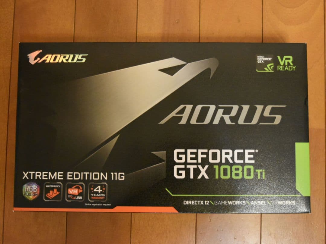 グラフィックボード・グラボ・ビデオカード Gigabyte GTX1080Ti Waterforce Xtreme 11G