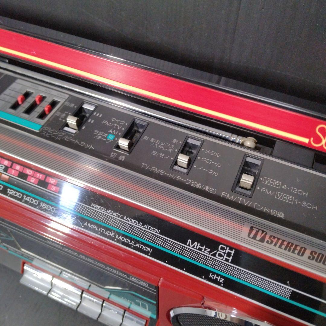 動作確認！レア希少超美品！東芝ステレオラジカセSUGAR RT−SW6
