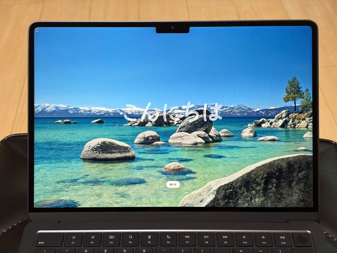 美品　M3 MacBook Air 16GB 256GB ミッドナイト　100%