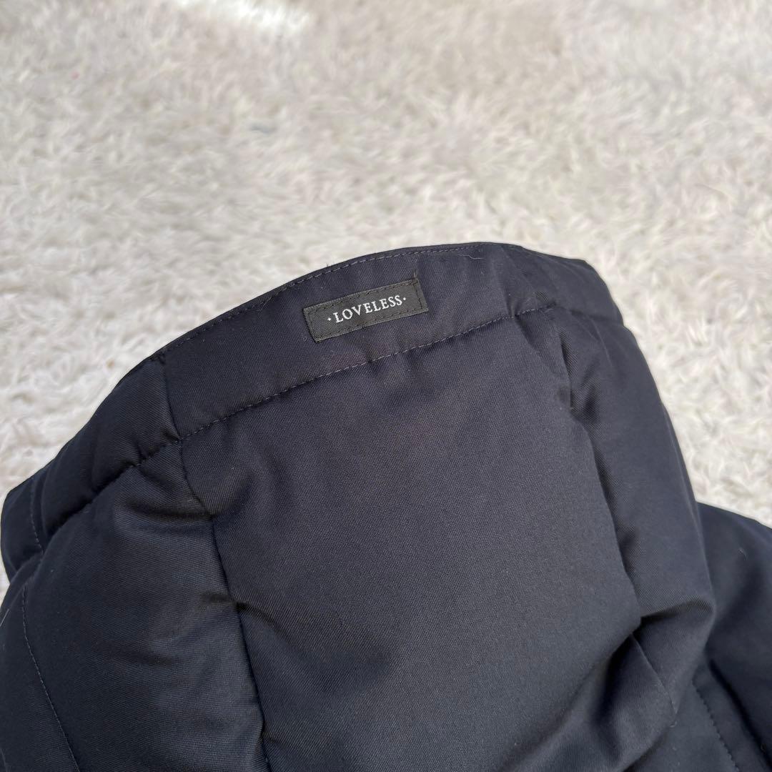 【未使用級】ラブレス ミレーヌ ダウンコート 36 深田恭子さん着用モデル 紺色